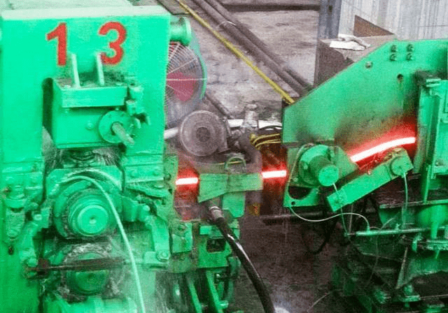 八轴测径仪在高线螺纹钢产线中的应用!