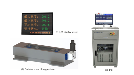 金属/橡胶/塑料/木质/板材在线测宽仪 KG01-SG/Y双测头系列