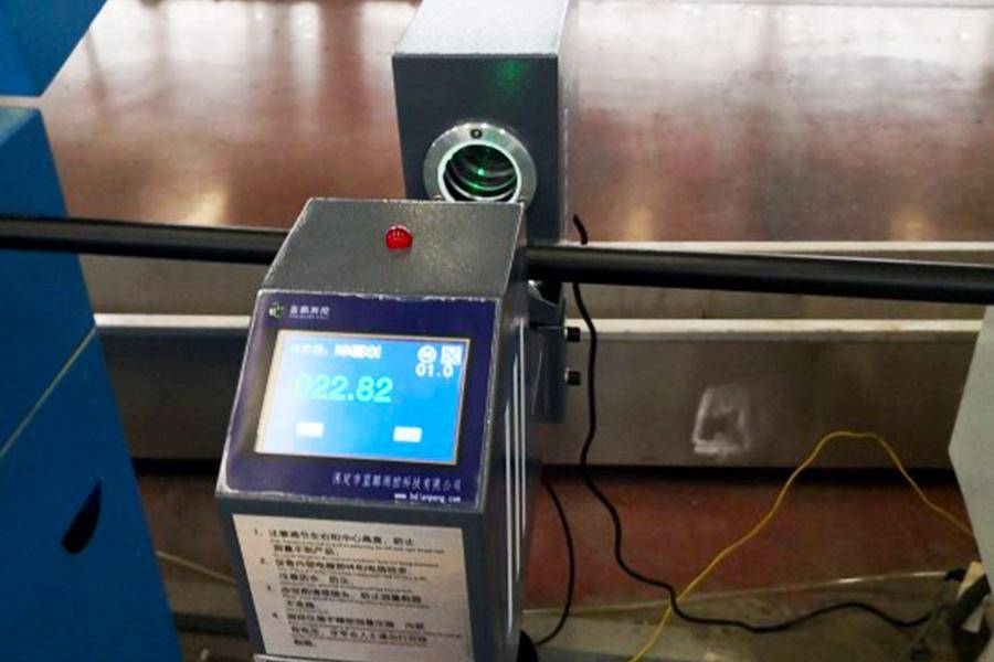 单轴测径仪主界面显示信息都代表什么?