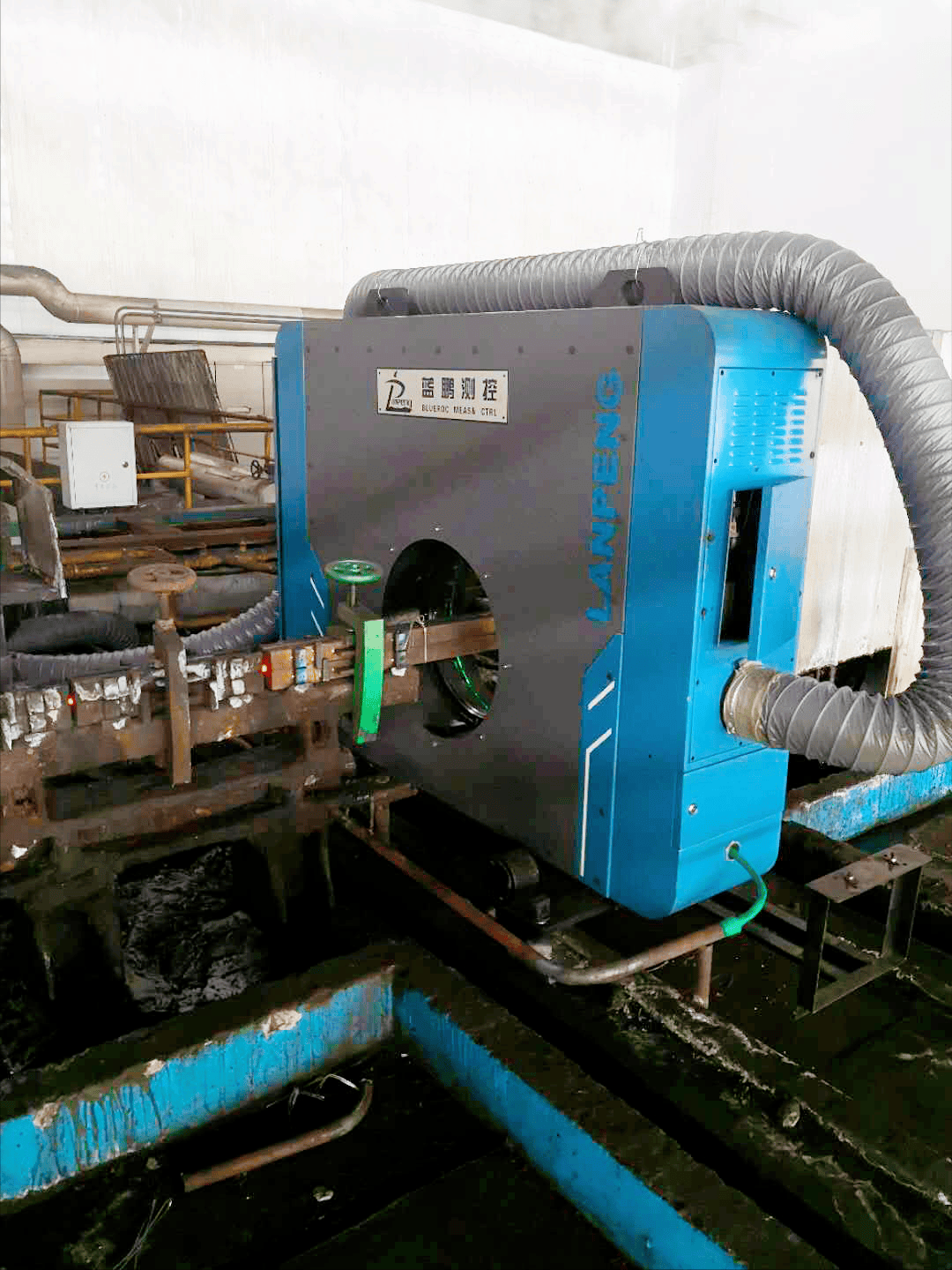 圆钢、盘螺测量 十六轴测径仪显神通!