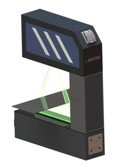 KG01G-DG系列 广角测宽仪 大视角，大范围测量大型板材、带材水平方向宽度 